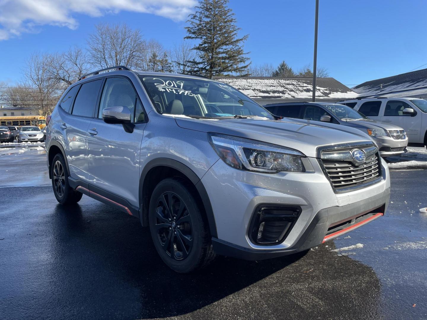 2019 Subaru Forester Sport (JF2SKAJC5KH) with an 2.5L H4 SOHC 16V engine, CVT transmission, located at 101 N. Main Street, Muncy, PA, 17756, (570) 546-5462, 41.207691, -76.785942 - Photo#2