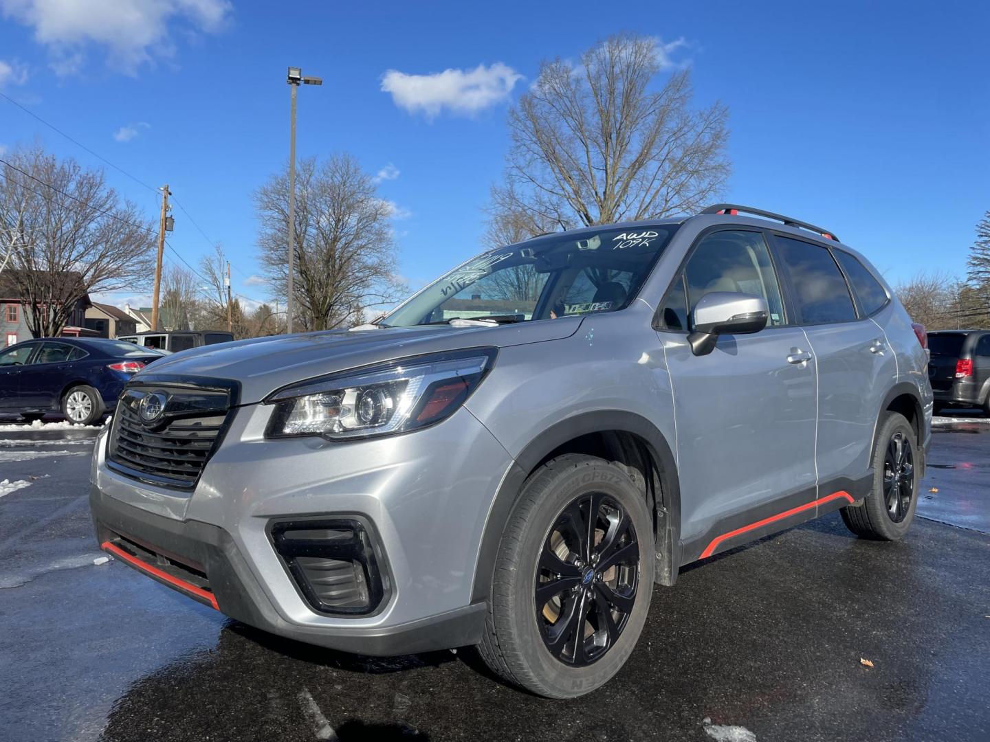 2019 Subaru Forester Sport (JF2SKAJC5KH) with an 2.5L H4 SOHC 16V engine, CVT transmission, located at 101 N. Main Street, Muncy, PA, 17756, (570) 546-5462, 41.207691, -76.785942 - Photo#0