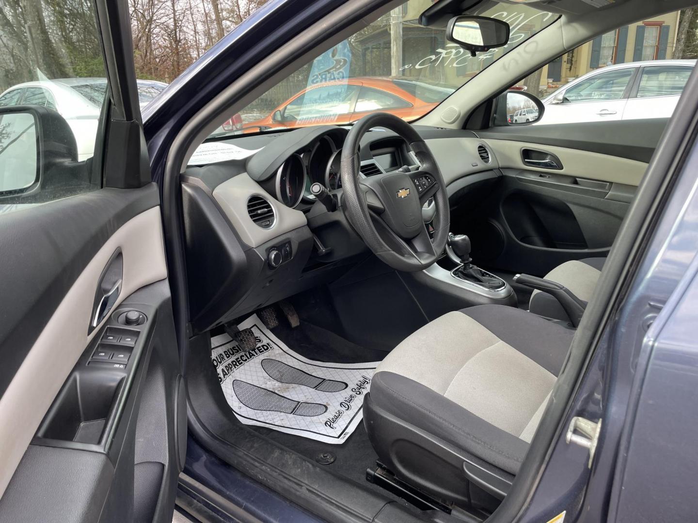 2013 BLUE Chevrolet Cruze LS Manual (1G1PB5SG4D7) with an 1.8L L4 DOHC 16V engine, 6-Speed Manual transmission, located at 101 N. Main Street, Muncy, PA, 17756, (570) 546-5462, 41.207691, -76.785942 - Photo#4