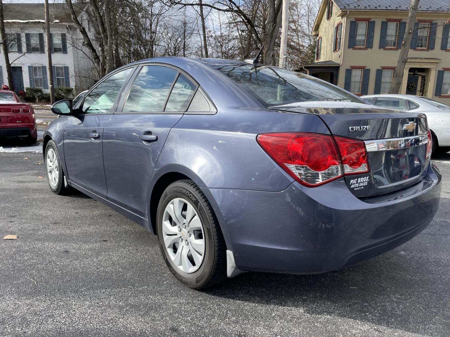 2013 BLUE Chevrolet Cruze LS Manual (1G1PB5SG4D7) with an 1.8L L4 DOHC 16V engine, 6-Speed Manual transmission, located at 101 N. Main Street, Muncy, PA, 17756, (570) 546-5462, 41.207691, -76.785942 - Photo#2