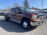 2005 burgandy Ford F-350 SD Lariat Crew Cab 4WD DRW (1FTWW33P25E) with an 6.0L V8 OHV 32V TURBO DIESEL engine, located at 101 N. Main Street, Muncy, PA, 17756, (570) 546-5462, 41.207691, -76.785942 - Photo#1