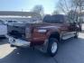 2005 burgandy Ford F-350 SD Lariat Crew Cab 4WD DRW (1FTWW33P25E) with an 6.0L V8 OHV 32V TURBO DIESEL engine, located at 101 N. Main Street, Muncy, PA, 17756, (570) 546-5462, 41.207691, -76.785942 - Photo#3