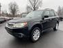 2011 black Subaru Forester 2.5X Premium (JF2SHADC4BH) with an 2.5L H4 SOHC 16V engine, 5-Speed Automatic transmission, located at 101 N. Main Street, Muncy, PA, 17756, (570) 546-5462, 41.207691, -76.785942 - Photo#0