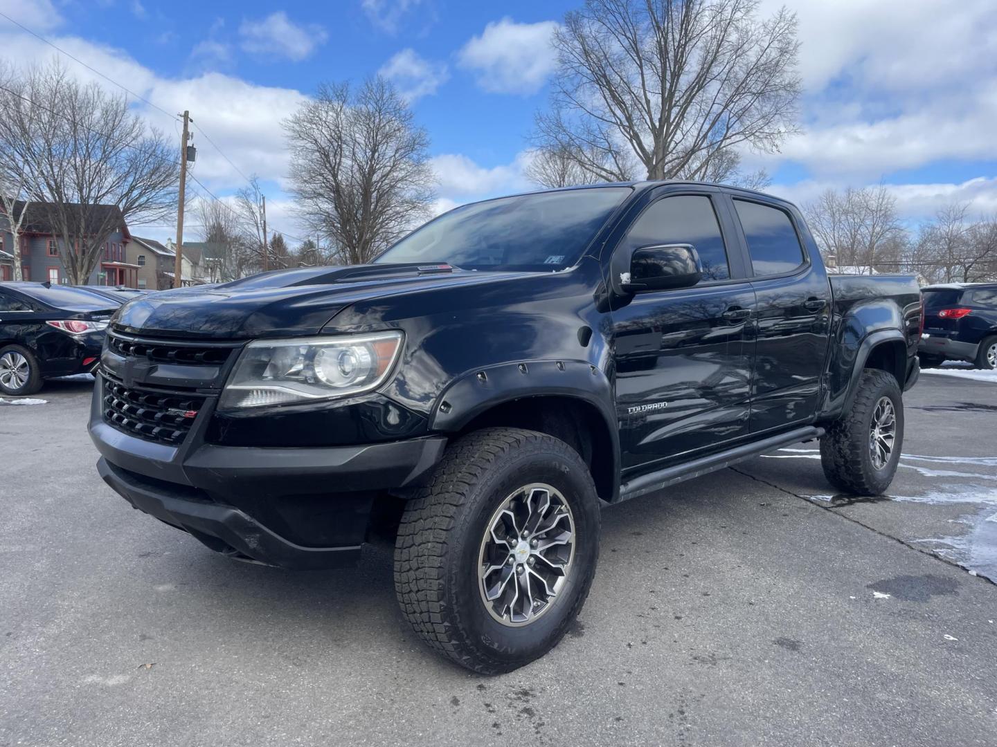 2017 black /black Chevrolet Colorado ZR2 Crew Cab 4WD Short Box (1GCPTEE10H1) with an 2.8L L4 DOHC 16V TURBO DIESEL engine, 6A transmission, located at 101 N. Main Street, Muncy, PA, 17756, (570) 546-5462, 41.207691, -76.785942 - Photo#1