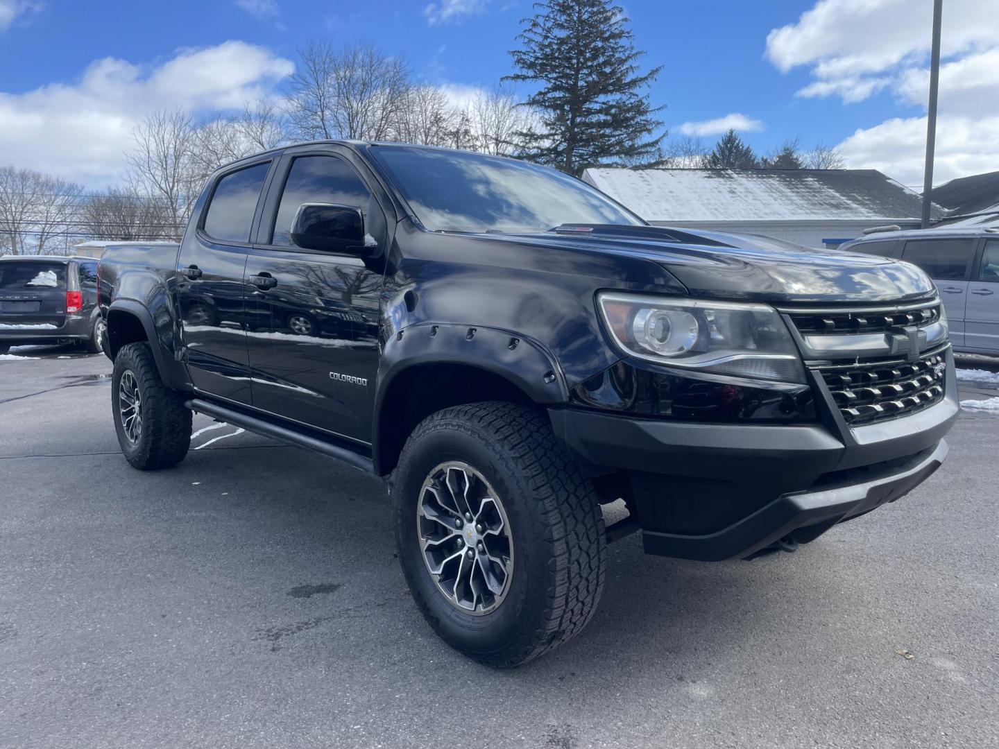 2017 black /black Chevrolet Colorado ZR2 Crew Cab 4WD Short Box (1GCPTEE10H1) with an 2.8L L4 DOHC 16V TURBO DIESEL engine, 6A transmission, located at 101 N. Main Street, Muncy, PA, 17756, (570) 546-5462, 41.207691, -76.785942 - Photo#0