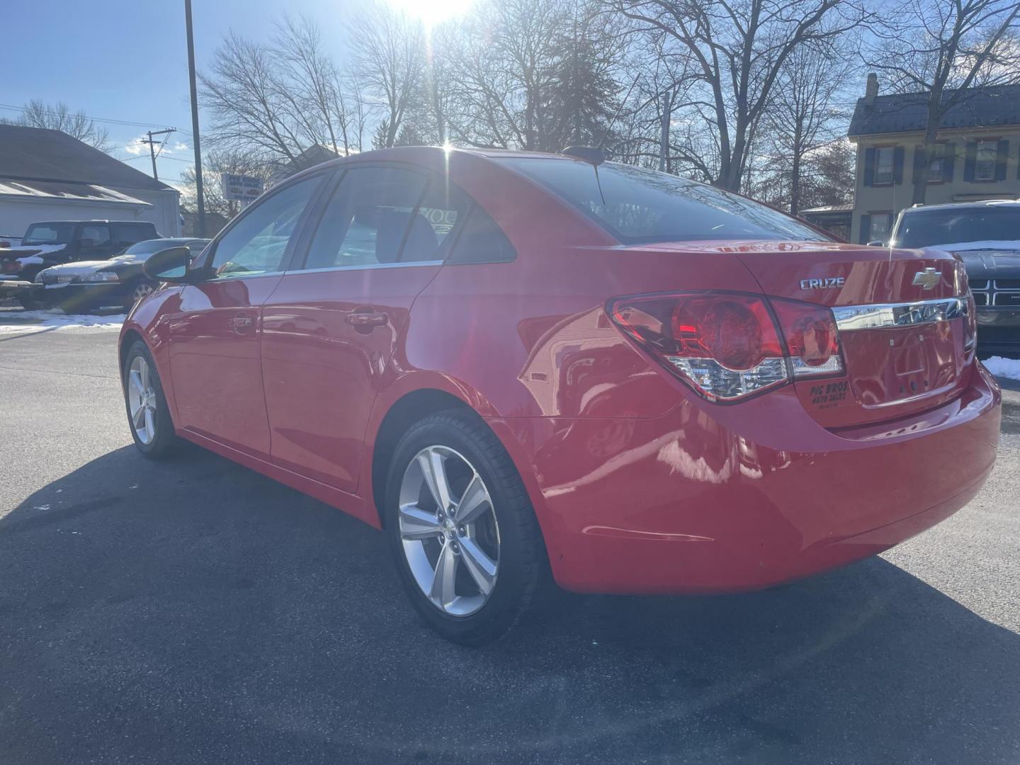 2015 /black Chevrolet Cruze 2LT Auto (1G1PE5SB1F7) with an 1.4L L4 DOHC 16V TURBO engine, 6-Speed Automatic transmission, located at 101 N. Main Street, Muncy, PA, 17756, (570) 546-5462, 41.207691, -76.785942 - Photo#4