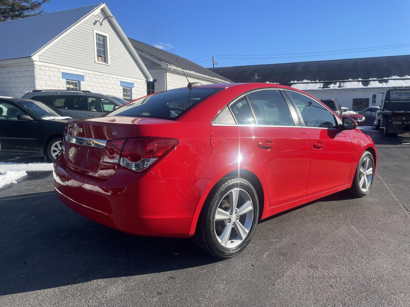 2015 /black Chevrolet Cruze 2LT Auto (1G1PE5SB1F7) with an 1.4L L4 DOHC 16V TURBO engine, 6-Speed Automatic transmission, located at 101 N. Main Street, Muncy, PA, 17756, (570) 546-5462, 41.207691, -76.785942 - Photo#2