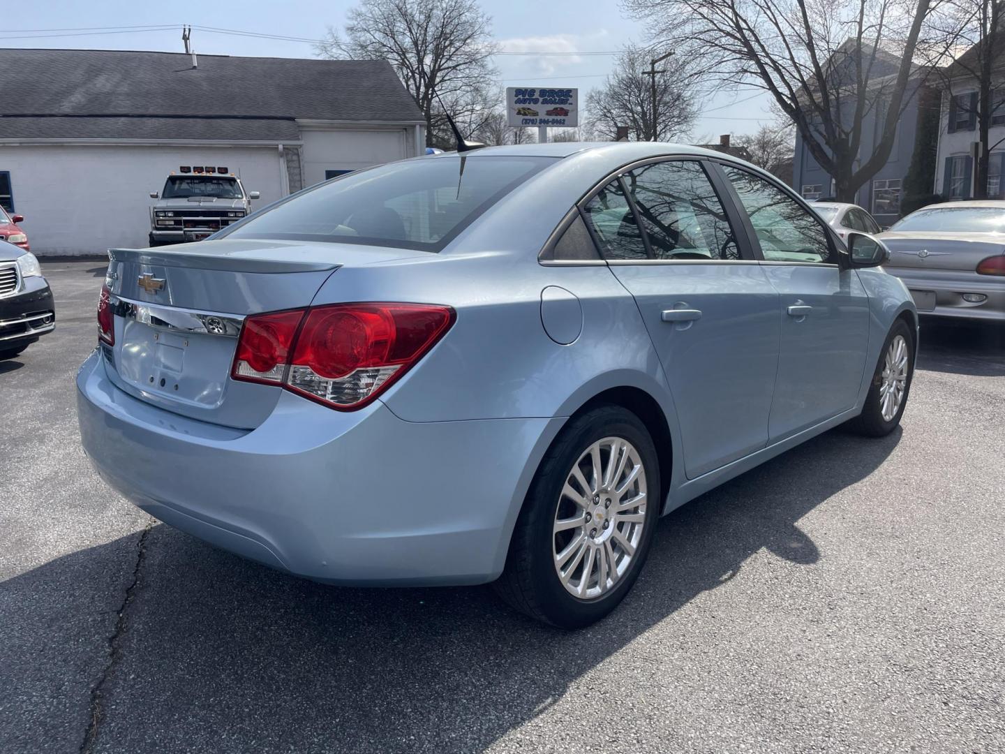 2011 BLUE Chevrolet Cruze LTZ (1G1PK5S94B7) with an 1.4L L4 DOHC 16V TURBO engine, 6-Speed Manual transmission, located at 101 N. Main Street, Muncy, PA, 17756, (570) 546-5462, 41.207691, -76.785942 - Photo#3