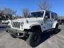 2016 White /black Jeep Wrangler Unlimited Sahara 4WD (1C4BJWEG2GL) with an 3.6L V6 DOHC 24V FFV engine, located at 101 N. Main Street, Muncy, PA, 17756, (570) 546-5462, 41.207691, -76.785942 - Photo#1