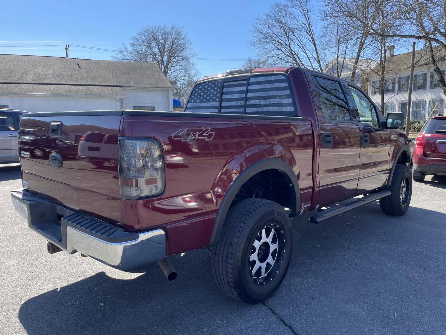 2005 burgandy Ford F-150 FX4 SuperCrew 4WD (1FTPW14525F) with an 5.4L V6 SOHC 16V engine, 4-Speed Automatic Overdrive transmission, located at 101 N. Main Street, Muncy, PA, 17756, (570) 546-5462, 41.207691, -76.785942 - Photo#3