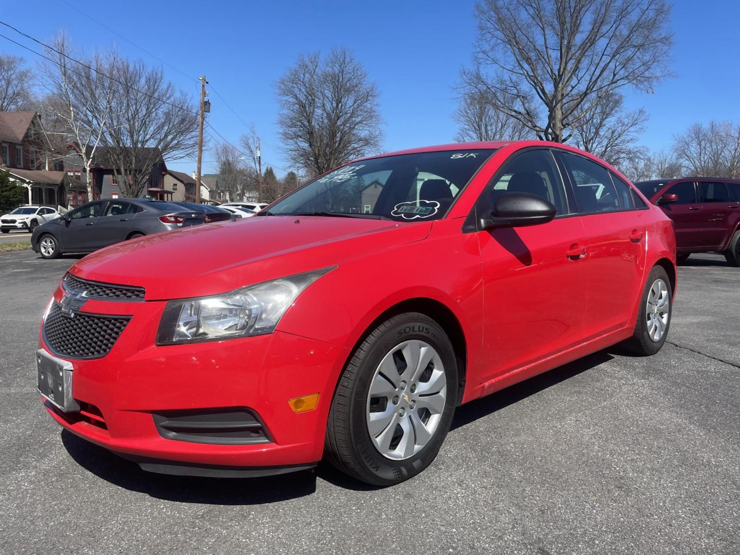 2014 Chevrolet Cruze LS Manual (1G1PB5SG6E7) with an 1.8L L4 DOHC 16V engine, 6-Speed Manual transmission, located at 101 N. Main Street, Muncy, PA, 17756, (570) 546-5462, 41.207691, -76.785942 - Photo#0