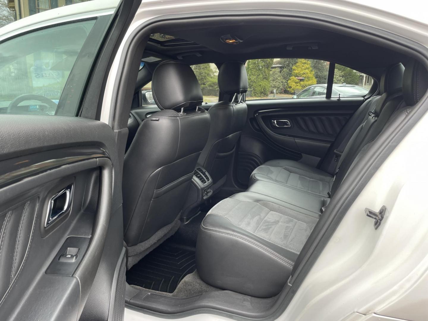 2015 White /black Ford Taurus SHO AWD (1FAHP2KT2FG) with an 3.5L V6 DOHC 24V engine, 6-Speed Automatic transmission, located at 101 N. Main Street, Muncy, PA, 17756, (570) 546-5462, 41.207691, -76.785942 - Photo#6