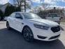 2015 White /black Ford Taurus SHO AWD (1FAHP2KT2FG) with an 3.5L V6 DOHC 24V engine, 6-Speed Automatic transmission, located at 101 N. Main Street, Muncy, PA, 17756, (570) 546-5462, 41.207691, -76.785942 - Photo#1
