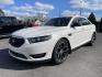 2015 White /black Ford Taurus SHO AWD (1FAHP2KT2FG) with an 3.5L V6 DOHC 24V engine, 6-Speed Automatic transmission, located at 101 N. Main Street, Muncy, PA, 17756, (570) 546-5462, 41.207691, -76.785942 - Photo#0