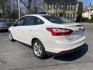 2012 White /black Ford Focus SEL Sedan (1FAHP3H26CL) with an 2.0L L4 DOHC 16V engine, 6-Speed Automatic transmission, located at 101 N. Main Street, Muncy, PA, 17756, (570) 546-5462, 41.207691, -76.785942 - Photo#1