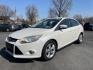 2012 White /black Ford Focus SEL Sedan (1FAHP3H26CL) with an 2.0L L4 DOHC 16V engine, 6-Speed Automatic transmission, located at 101 N. Main Street, Muncy, PA, 17756, (570) 546-5462, 41.207691, -76.785942 - Photo#0