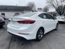 2018 White /black Hyundai Elantra Limited (5NPD84LF8JH) with an 1.8L L4 DOHC 16V engine, 6A transmission, located at 101 N. Main Street, Muncy, PA, 17756, (570) 546-5462, 41.207691, -76.785942 - Photo#3
