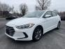 2018 White /black Hyundai Elantra Limited (5NPD84LF8JH) with an 1.8L L4 DOHC 16V engine, 6A transmission, located at 101 N. Main Street, Muncy, PA, 17756, (570) 546-5462, 41.207691, -76.785942 - Photo#0