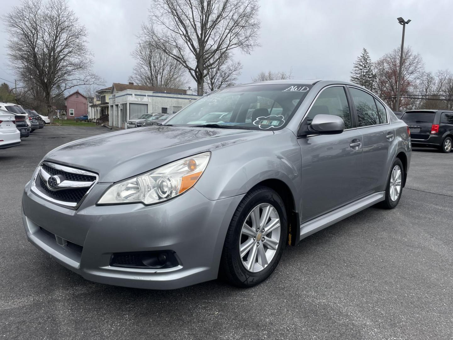 2011 /black Subaru Legacy 2.5i Premium (4S3BMBG6XB3) with an 2.5L H4 SOHC 16V engine, Continuously Variable Transmisson transmission, located at 101 N. Main Street, Muncy, PA, 17756, (570) 546-5462, 41.207691, -76.785942 - Photo#0