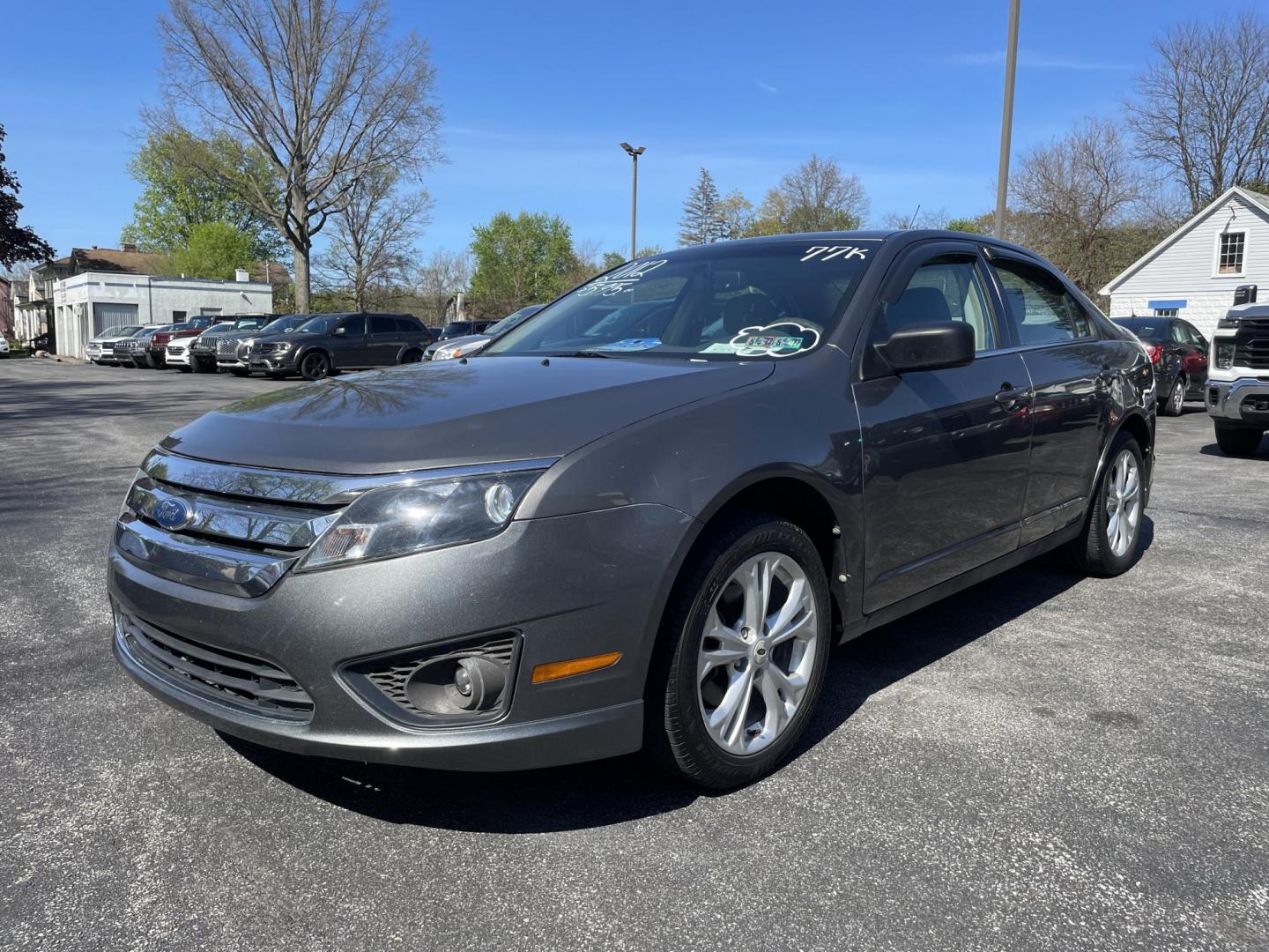 2012 Ford Fusion SE (3FAHP0HAXCR) with an 2.5L L4 DOHC 16V engine, located at 101 N. Main Street, Muncy, PA, 17756, (570) 546-5462, 41.207691, -76.785942 - Photo#0