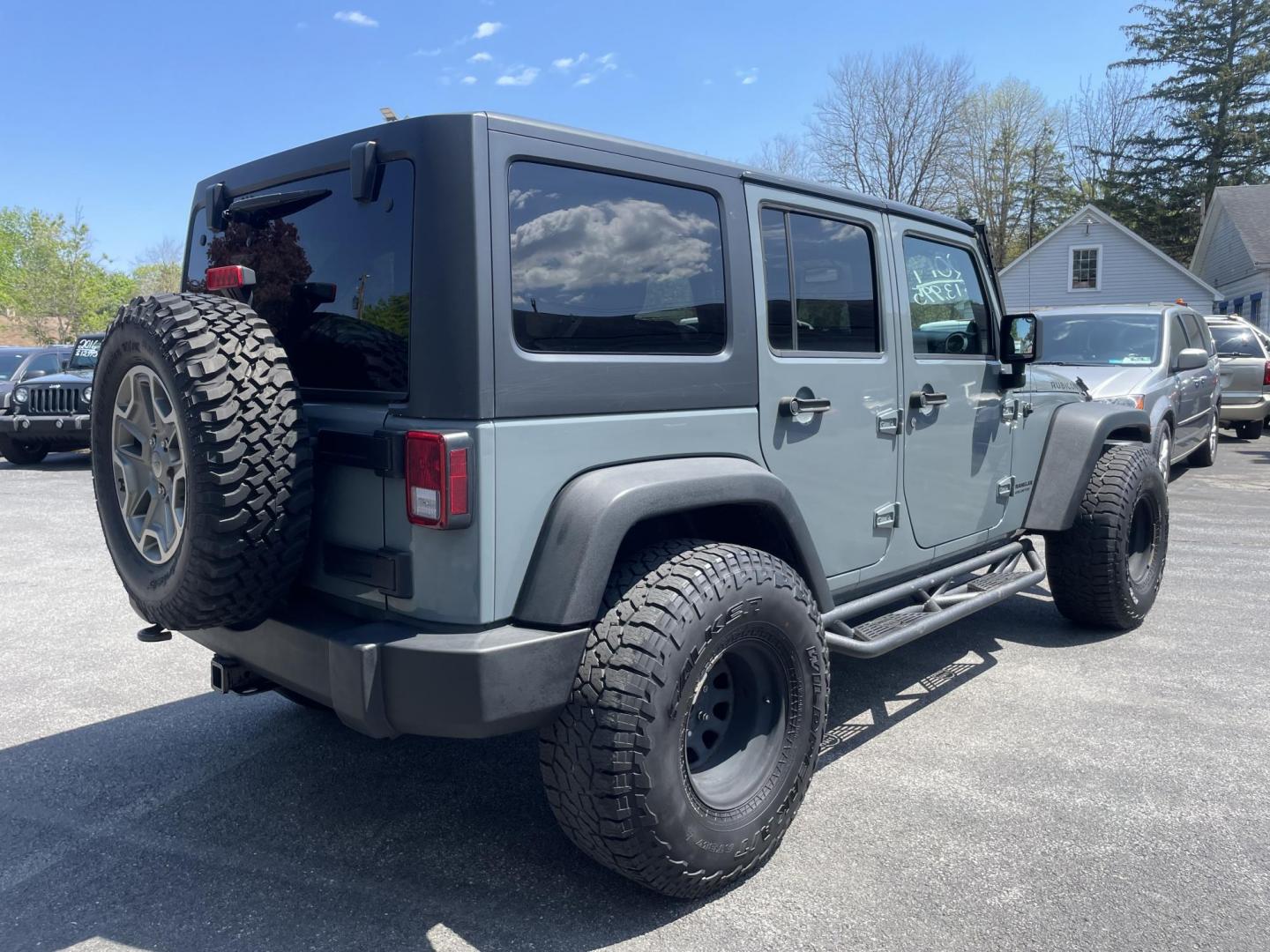 2014 Jeep Wrangler Unlimited Rubicon 4WD (1C4BJWFG8EL) with an 3.6L V6 DOHC 24V FFV engine, 6 Speed Manual transmission, located at 101 N. Main Street, Muncy, PA, 17756, (570) 546-5462, 41.207691, -76.785942 - Photo#3