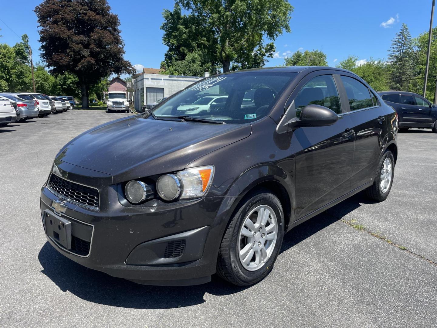 2014 Chevrolet Sonic LT Auto Sedan (1G1JC5SGXE4) with an 1.8L L4 DOHC 24V engine, 6-Speed Automatic transmission, located at 101 N. Main Street, Muncy, PA, 17756, (570) 546-5462, 41.207691, -76.785942 - Photo#0