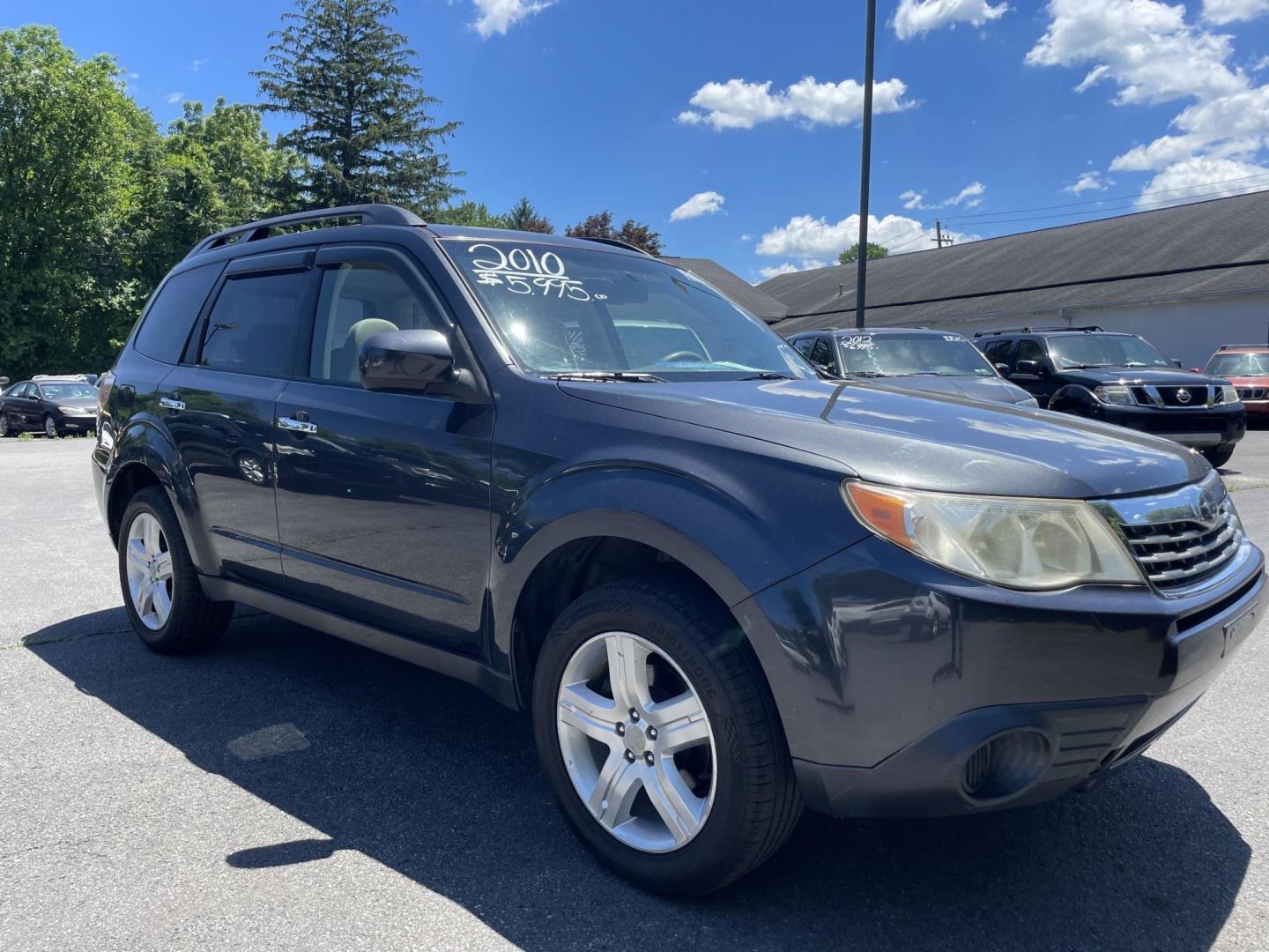2010 Subaru Forester 2.5X Premium (JF2SH6CC6AH) with an 2.5L H4 SOHC 16V engine, 4-Speed Automatic transmission, located at 101 N. Main Street, Muncy, PA, 17756, (570) 546-5462, 41.207691, -76.785942 - Photo#1