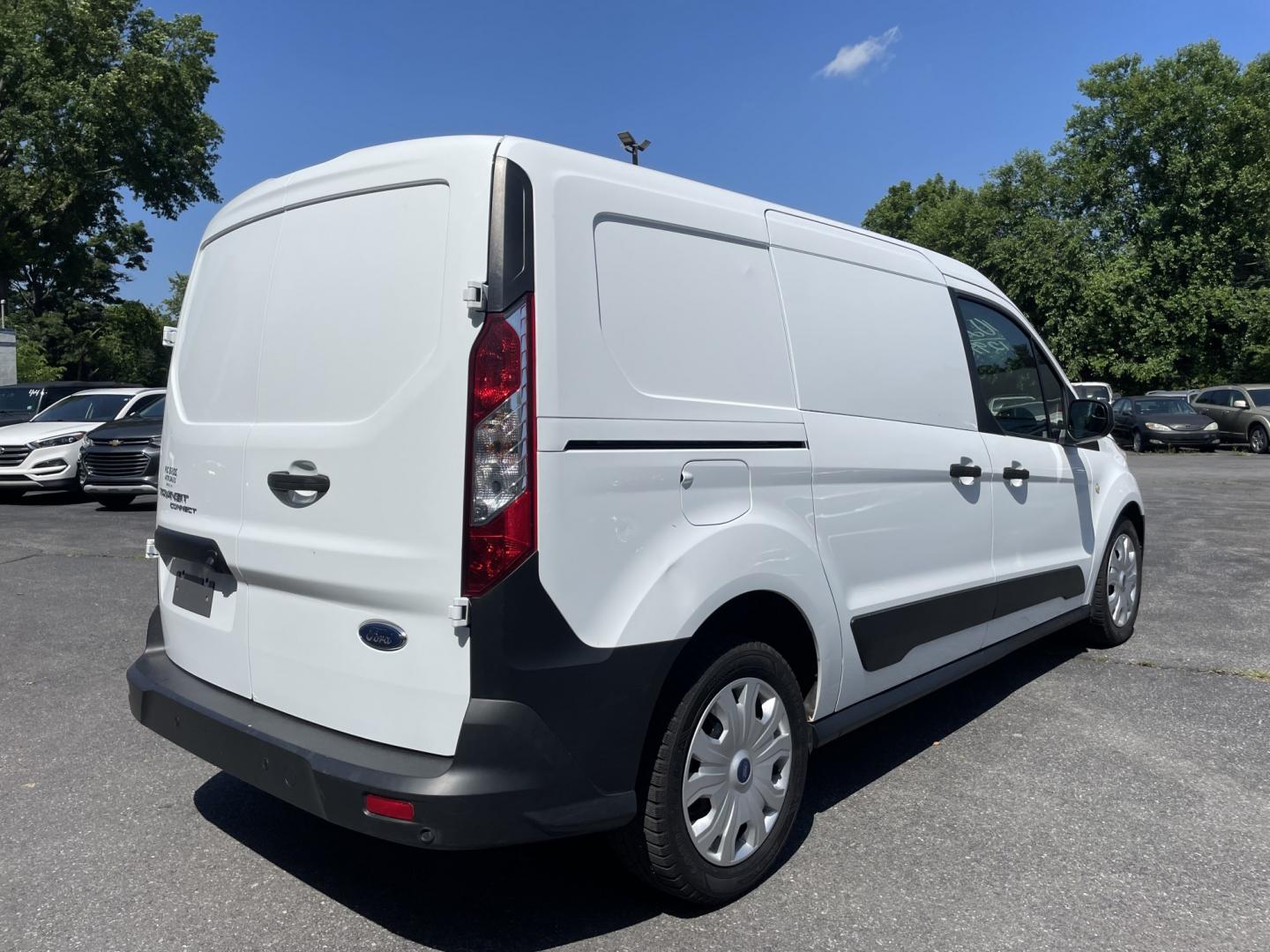 2020 White Ford Transit Connect Cargo Van (NM0LS7E2XL1) with an 2.5L L4 DOHC 16V engine, 6A transmission, located at 101 N. Main Street, Muncy, PA, 17756, (570) 546-5462, 41.207691, -76.785942- Photo#2