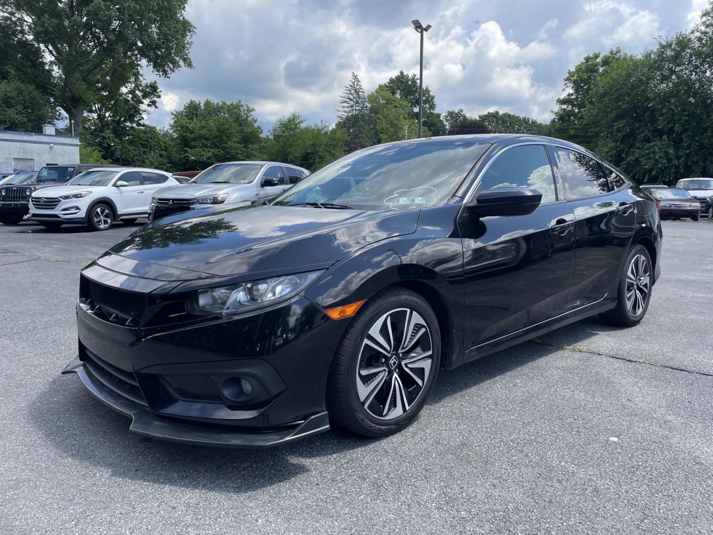 2016 Honda Civic EX-T Honda Sensing Sedan CVT (2HGFC1F42GH) with an 1.5L L4 DOHC 16V TURBO engine, CVT transmission, located at 101 N. Main Street, Muncy, PA, 17756, (570) 546-5462, 41.207691, -76.785942- Photo#4