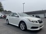 2014 White Subaru Legacy 2.5i Premium (4S3BMBC61E3) with an 2.5L H4 SOHC 16V engine, Continuously Variable Transmission transmission, located at 101 N. Main Street, Muncy, PA, 17756, (570) 546-5462, 41.207691, -76.785942- Photo#1
