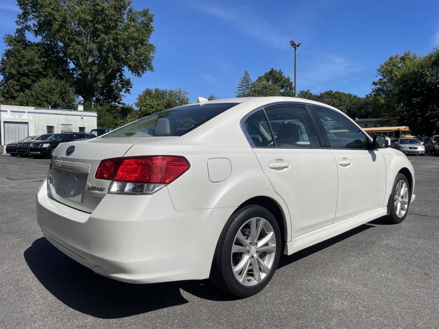 2014 White Subaru Legacy 2.5i Premium (4S3BMBC61E3) with an 2.5L H4 SOHC 16V engine, Continuously Variable Transmission transmission, located at 101 N. Main Street, Muncy, PA, 17756, (570) 546-5462, 41.207691, -76.785942- Photo#1