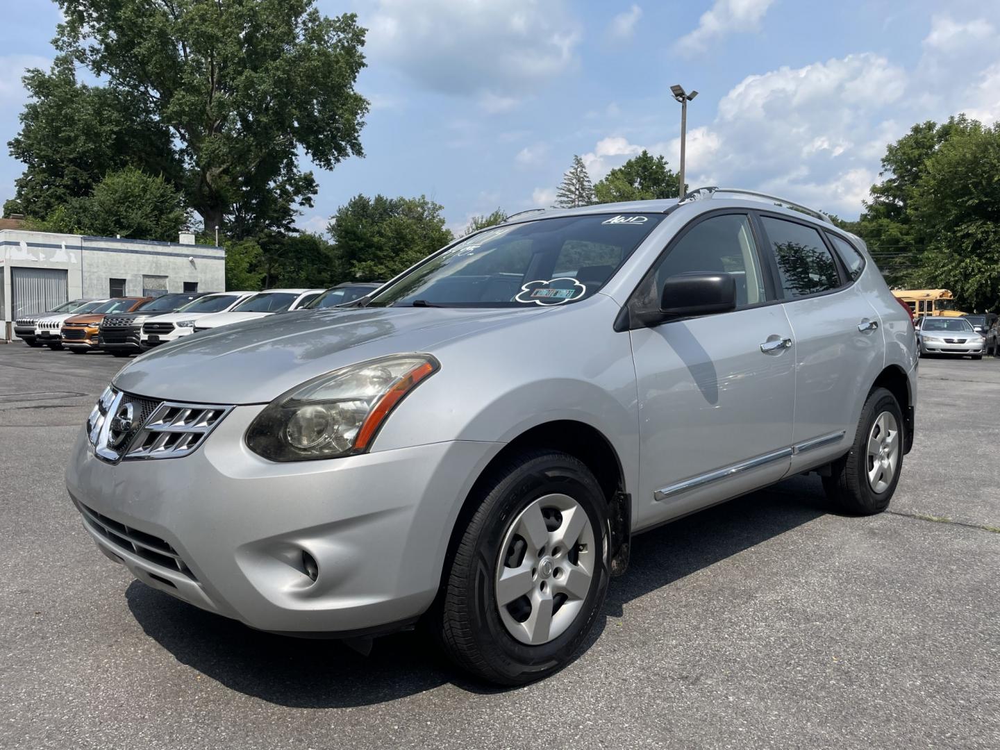 2014 Nissan Rogue S AWD (JN8AS5MV9EW) with an 2.5L L4 DOHC 16V engine, CVT transmission, located at 101 N. Main Street, Muncy, PA, 17756, (570) 546-5462, 41.207691, -76.785942- Photo#1