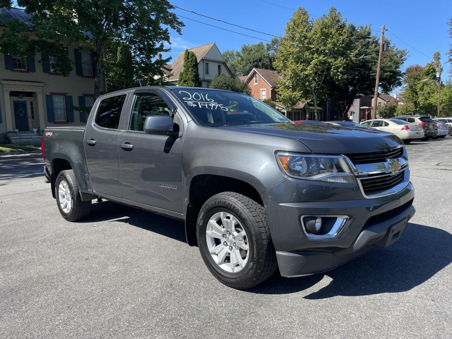 2016 Chevrolet Colorado LT Crew Cab 4WD (1GCGTCE32G1) with an 3.6L V6 DOHC 24V GAS engine, 6A transmission, located at 101 N. Main Street, Muncy, PA, 17756, (570) 546-5462, 41.207691, -76.785942- Photo#1