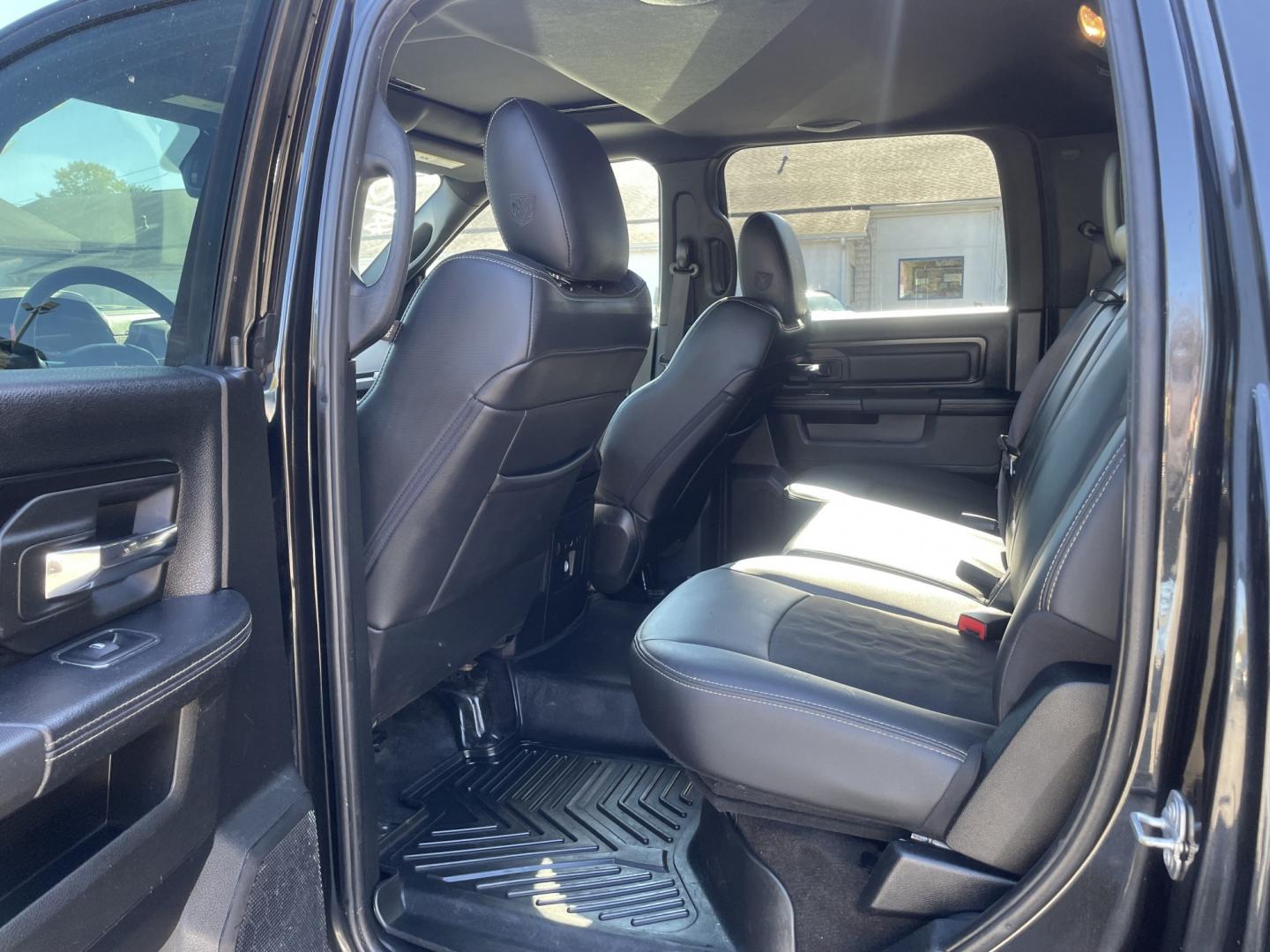2017 black Ram 1500 Rebel Crew Cab SWB 4WD (1C6RR7YT0HS) with an 5.7L V8 OHV 16V engine, 8A transmission, located at 101 N. Main Street, Muncy, PA, 17756, (570) 546-5462, 41.207691, -76.785942- Photo#6