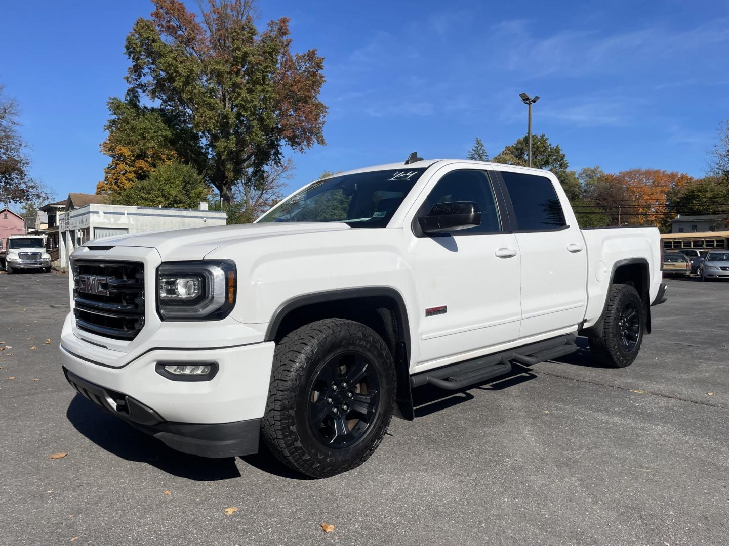 2017 White GMC Sierra 1500 SLT Crew Cab Long Box 4WD (3GTU2NEJ5HG) with an 6.2L V8 OHV 16V engine, 6A transmission, located at 101 N. Main Street, Muncy, PA, 17756, (570) 546-5462, 41.207691, -76.785942- Photo#0